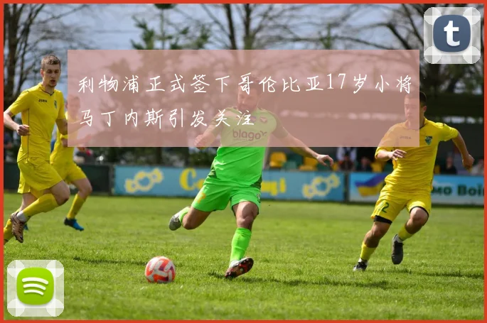 利物浦正式签下哥伦比亚17岁小将马丁内斯引发关注